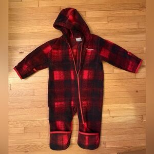 Like new Columbia Snowtop II Bunting Sz 12-18mo
